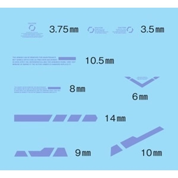 HJモデラーズデカール セイラマスオ専用セット01 [Mレッド] 【模型用グッズ】 HJMDSP04