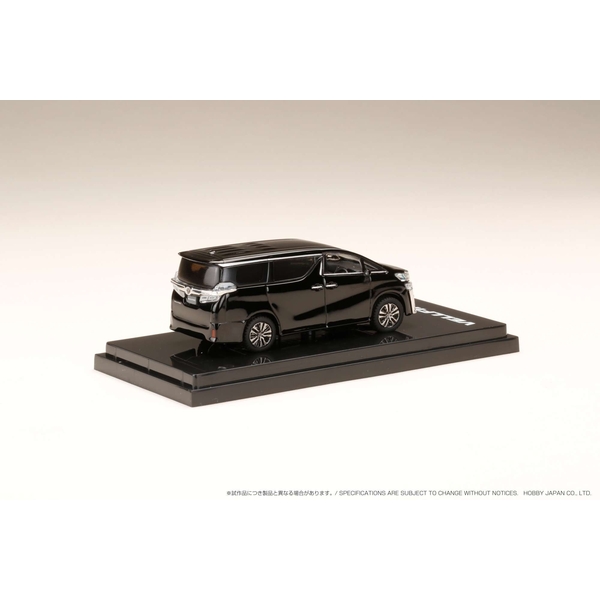 1/64 トヨタ ヴェルファイア H30W Z ""G"" エディション 2.5L ブラック