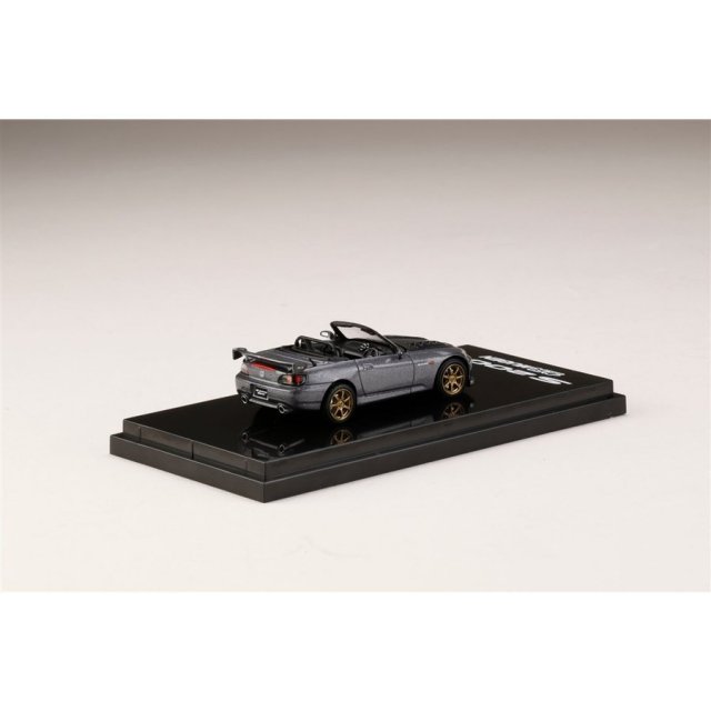 ホビージャパン 1/64 Mugen ホンダ S2000 ムーンロックメタリック 完成