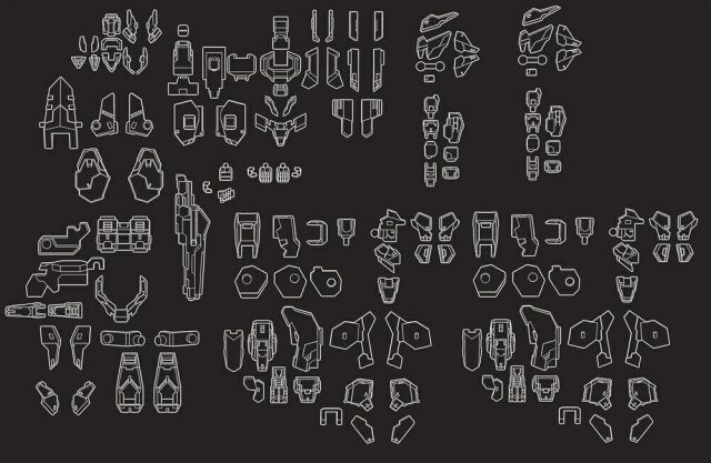 ポストホビー限定】1/144スケールレジンキット VAX-00 ヴァルライン