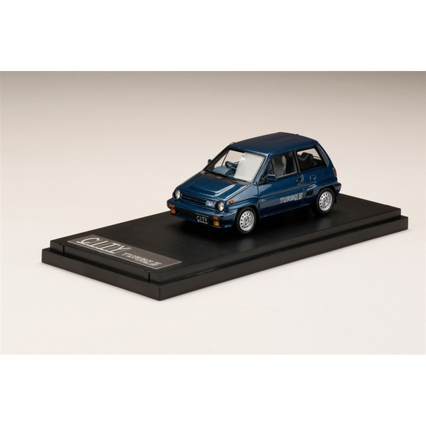 1/43 ホンダ シティ ターボII トニックブルーメタリック 完成品ミニカー PM43139BL