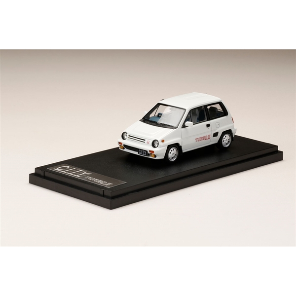 1/43 ホンダ シティ ターボII 純正オプションホイール ホワイト 完成品ミニカー PM43139AW