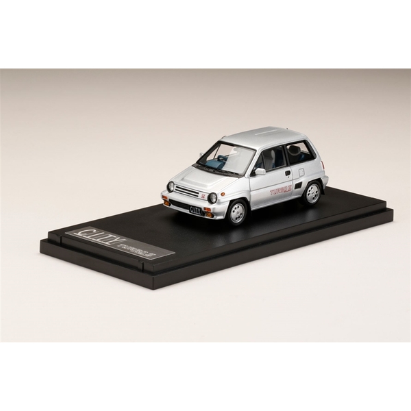 1/43 ホンダ シティ ターボII 純正オプションホイール シルバー 完成品ミニカー PM43139AS