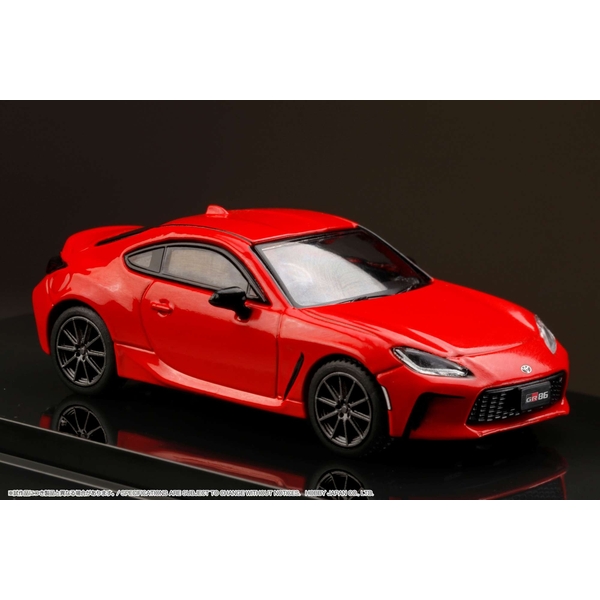 ホビージャパン 1/64 トヨタ GR86 RZ スパークレッド 完成品