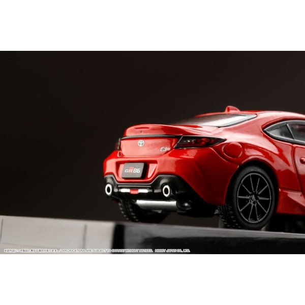 ホビージャパン 1/64 トヨタ GR86 RZ スパークレッド 完成品ミニカー