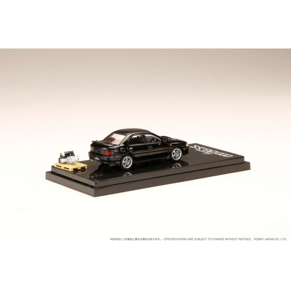 1/64 インジェクションモデル ミニカー ホビージャパン 1/64 スバル インプレッサ WRX GC8 1992 エンジン