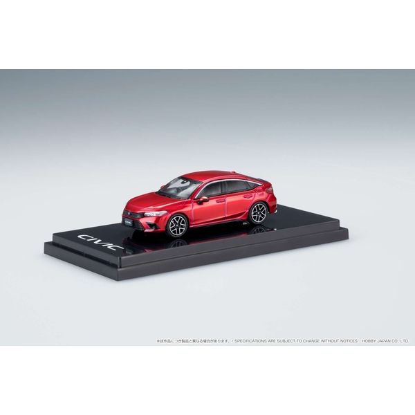 1/64 ホンダ シビック FL1 LX プレミアムクリスタルレッドメタリック