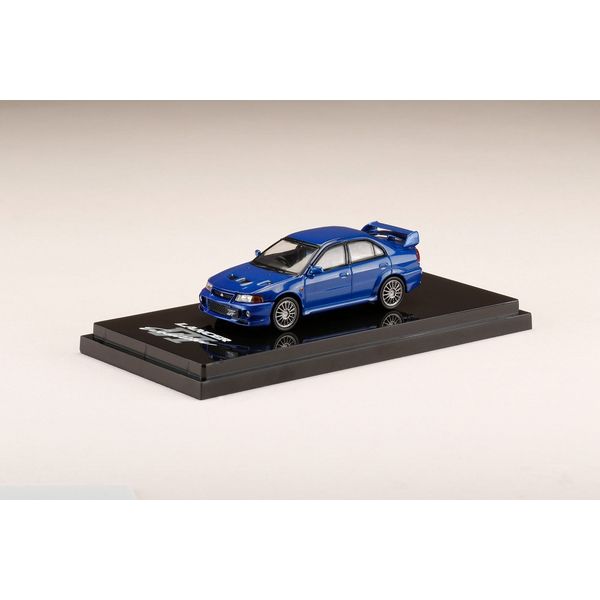 ホビージャパン 1/64 ミツビシ ランサー GSR エボリューション 6 CP9A アイセルブルーパール 完成品ミニカー HJ641033ABLP