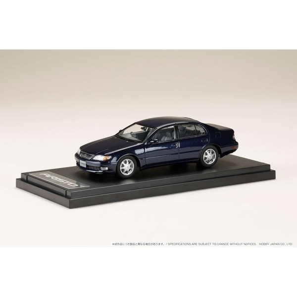 1/43 トヨタ アリスト 3.0V JZS147 ダークブルーマイカ 完成品ミニカー PM43152ABL