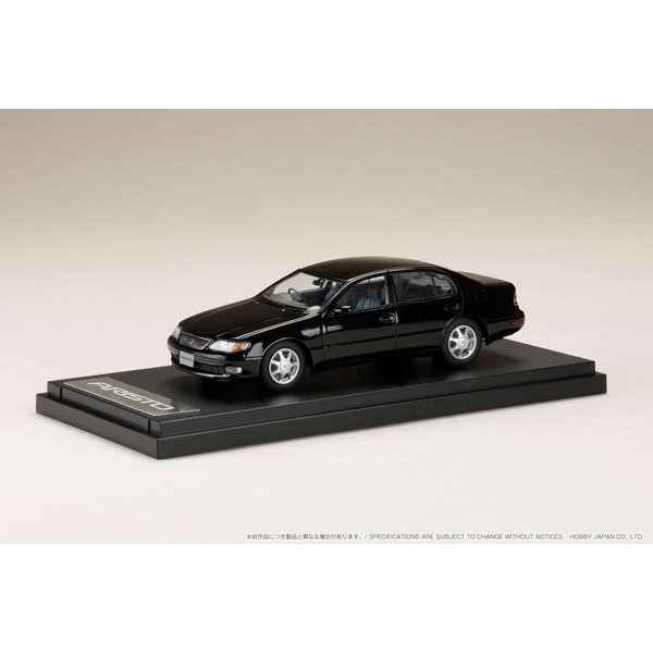 1/43 トヨタ アリスト 3.0V JZS147 ブラック 完成品ミニカー PM43152ABK