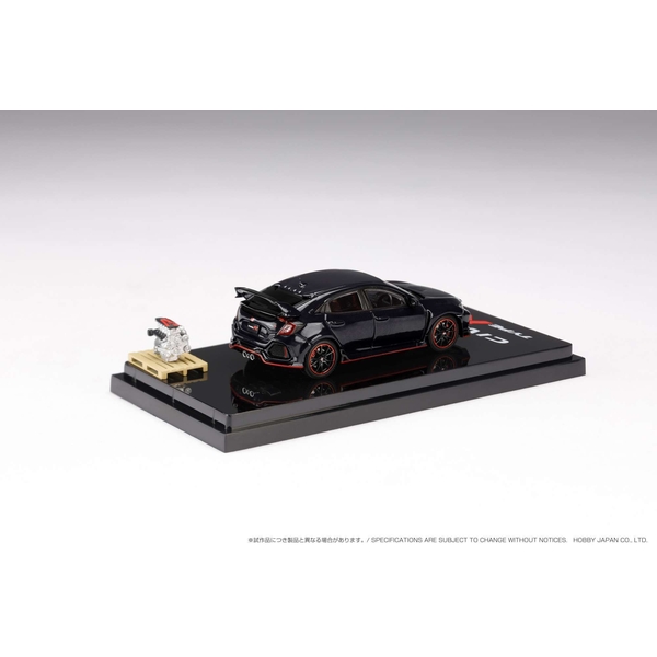 ホビージャパン 1/64 ホンダ シビック TYPE R FK8 2017 エンジン