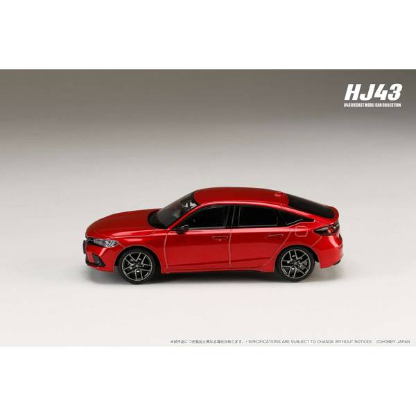 ホビージャパン 1/43 ホンダシビック typeR(レッド) ホンダ シビック タイプR 無限 (レッド) (ミニカー) - ホビー