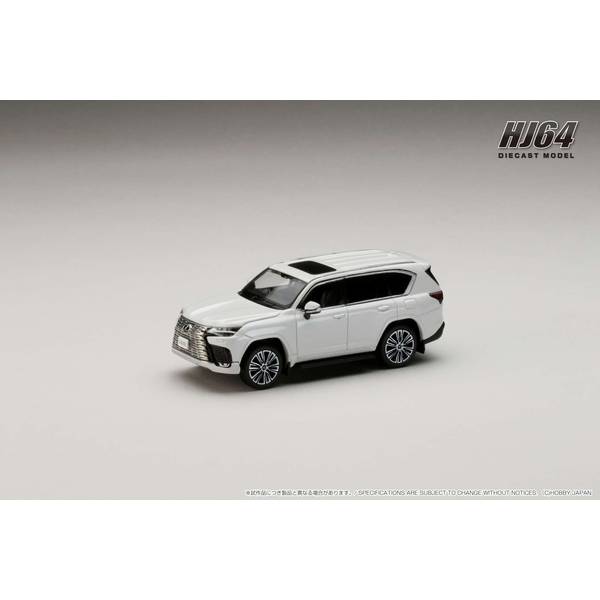 【2月予約】ホビージャパン 1/64 レクサス LX600 ソニッククォーツ 完成品ミニカー HJ642061W