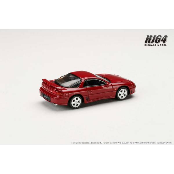 ホビージャパン 1/64 ミツビシ GTO ツインターボ クタニレッドパール