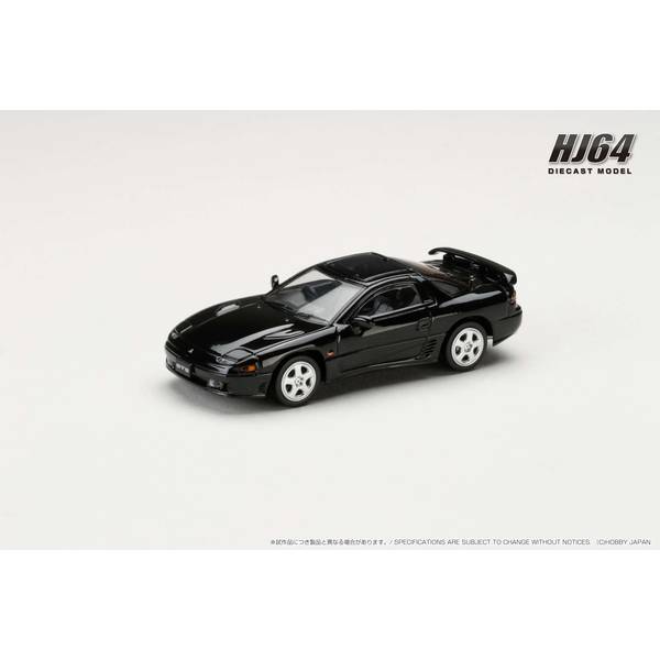 ホビージャパン 1/64 ミツビシ GTO ツインターボ グラストップ トスカナブラックパール 完成品ミニカー HJ643065BK