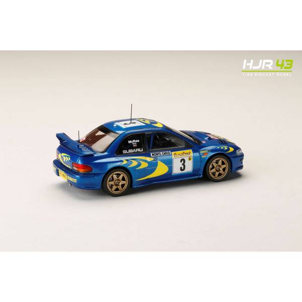 ホビージャパン 1/43 スバル インプレッサ No.3 1997 WRC ラリー