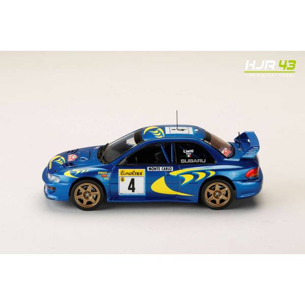 ホビージャパン 1/43 スバル インプレッサ No.4 1997 WRC ラリー