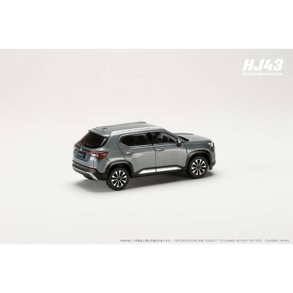 新品未開封　1/43 ホンダ WR-V グレーミニカー 透明ケース付き Amazon | HJ43 1/43 ホンダ WR-V メテオロイドグレー
