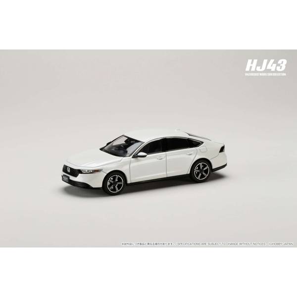 ホビージャパン 1/43 ホンダ アコード プラチナホワイト・パール 完成品ミニカー HJ431008WP