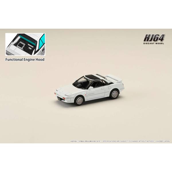 1/64 トヨタ MR2 SW20 GT-S 1996 スーパーホワイトII 完成品ミニカー