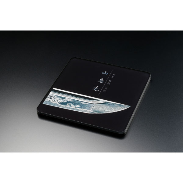 刀剣標本アクリルコースター「山鳥毛」A（峰）