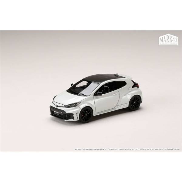 1/43 トヨタ GRヤリス RZ High performance 2024 プラチナホワイトパールマイカ 完成品ミニカー PM43145BPW