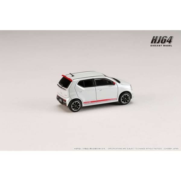 HJ 1/64 スズキ アルト ターボ RS(HA36S) デカール 白【新品】 ホビージャパン 1/64 スズキ アルト ターボ RS HA36S パール