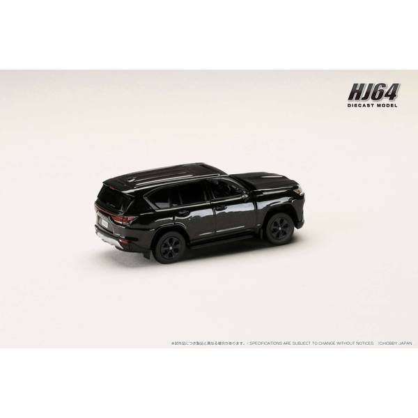 ホビージャパン 1/64 レクサス LX600 オフロード グラファイトブラック