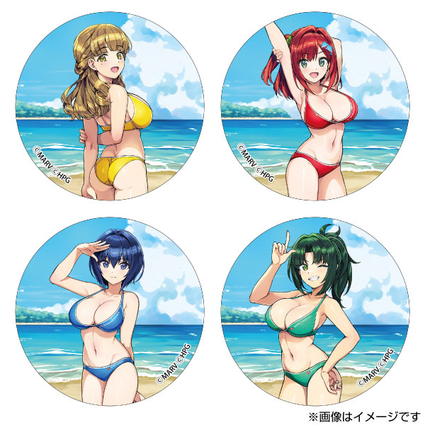 ドルフィンウェーブ ブラインド缶バッジ 公式イラスト集Ver.