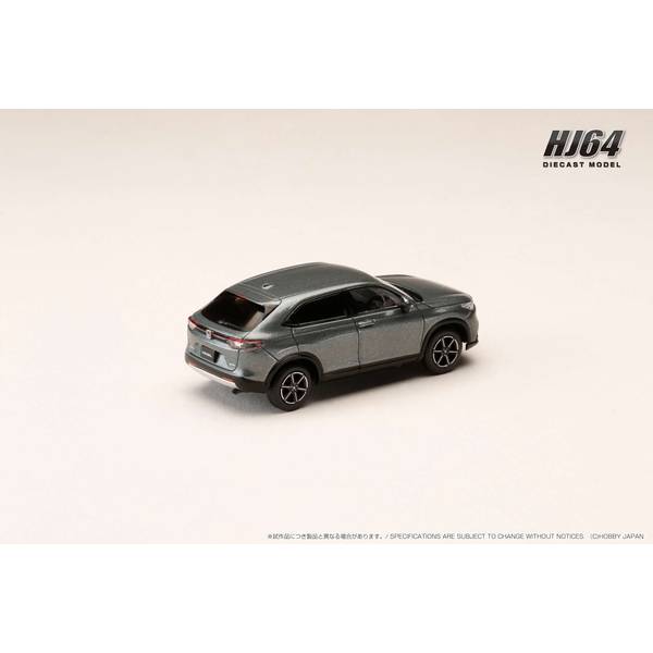 Honda  VEZEL ミニカー 新品 ホンダ ヴェゼル (2021) メテオロイドグレー・メタリック
