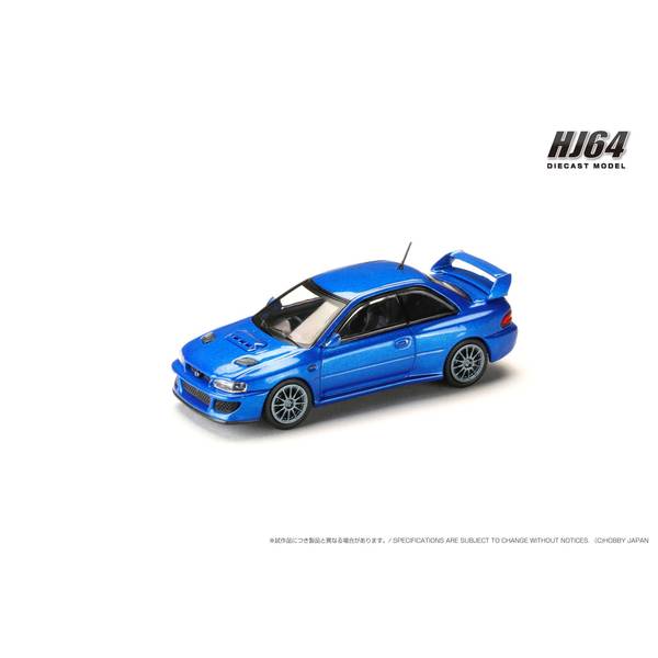 ホビージャパン 1/64 スバル プロドライブ P25 Production Model 2023 ブルー 完成品ミニカー HJ643041B