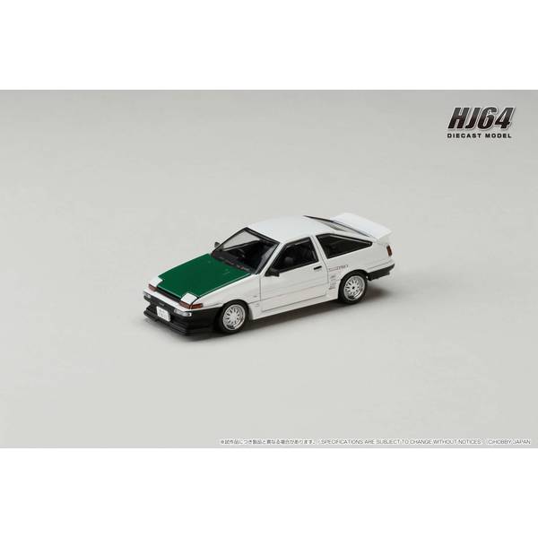 ホビージャパン 1/64 トヨタ スプリンタートレノ AE86 DORI DORI MESH WHEEL DRIFT KING 完成品ミニカー HJ646052BDK【在庫品】