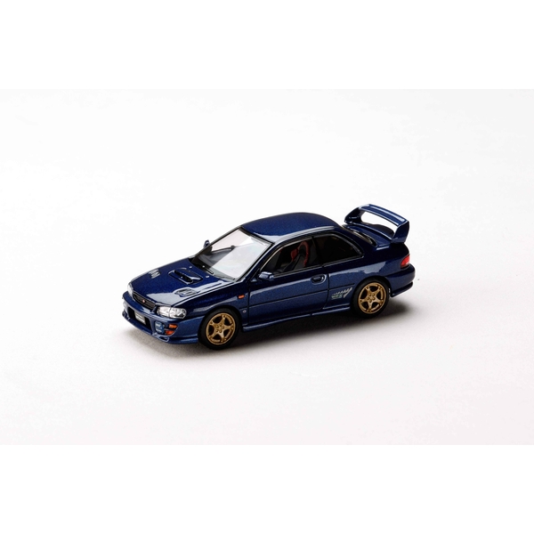 【1月予約】1/64 スバル インプレッサ ピュアスポーツクーペ WRX type R STi Version VI グランブルーマイカ 完成品ミニカー HJ641079GDB