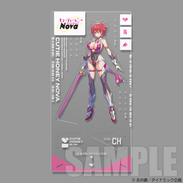 キューティーハニーNova／キューティーハニー アクリルスタンド 4981932072524【在庫品】