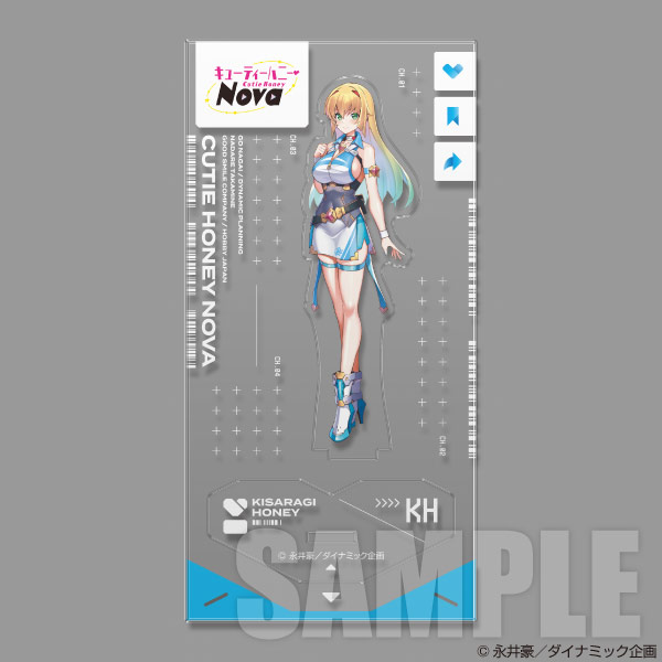 キューティーハニーNova／如月ハニー アクリルスタンド 4981932072531【在庫品】