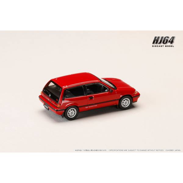 ホビージャパン 1/64 ホンダ シビック AT LATE VERSION レッド 完成品