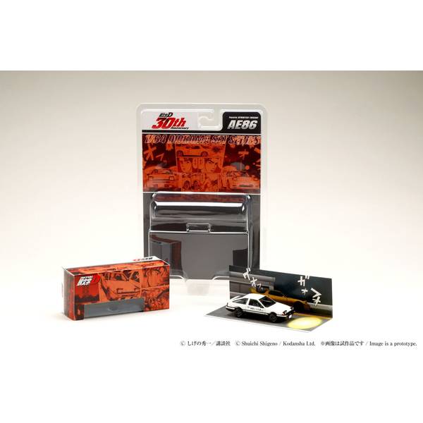 ホビージャパン 1/64 トヨタ スプリンタートレノ AE86 頭文字D 藤原 拓海 VS 高橋 啓介 完成品ミニカー HJDMD001A