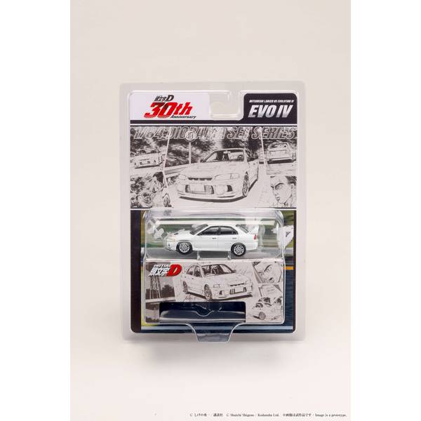 藤田(浪人する)さん専用 1/64 ミツビシ ランサーRSエボリューションIV 頭文字D 岩城 清次 VS
