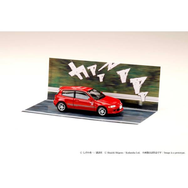 GHOST PLAYER 1/64 ホンダ シビック EG6 庄司慎吾 1/64 ホンダ シビック EG6 妙義 Night Kids 頭文字D 庄司 慎吾 VS 藤原
