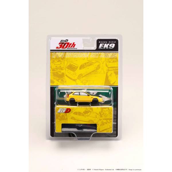 幸運児　初版 1/64 頭文字D セットVol.12 舘智幸 東堂商会シビック(EK9