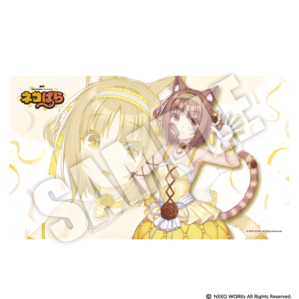 ネコぱら B2タペストリー シナモン SAYORI ART WORKS Ver