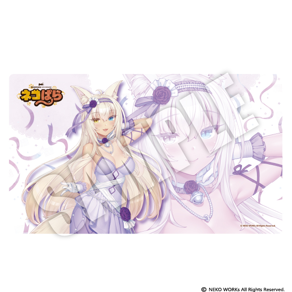 ネコぱら ラバーマット メイプル SAYORI ART WORKS Ver.|4981932074221