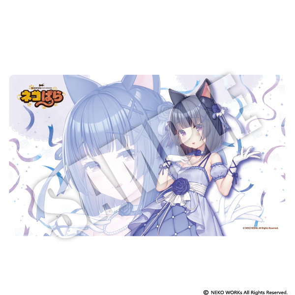 ネコぱら ラバーマット ココナツ SAYORI ART WORKS Ver.|4981932074214