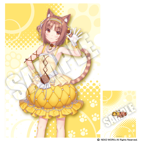 ネコぱら ブラインドクリアファイル SAYORI ART WORKS Ver