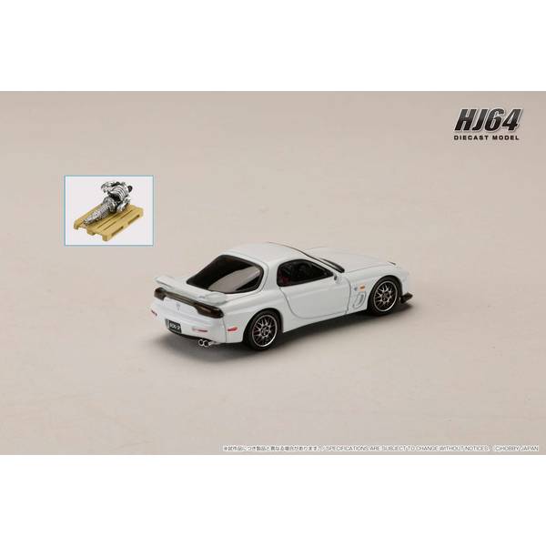 10月予約】ホビージャパン 1/64 マツダ RX-7 FD3S SPIRIT R TYPE