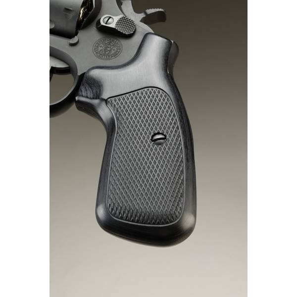 【8月予約】ホビージャパン S&W Kフレームラウンドバット対応 コンバットシューティンググリップ/ブラック 250601