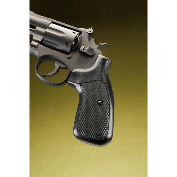 ホビージャパン S&W Kフレームラウンドバット対応 コンバットシューティンググリップ/ブラック 250601【在庫品】