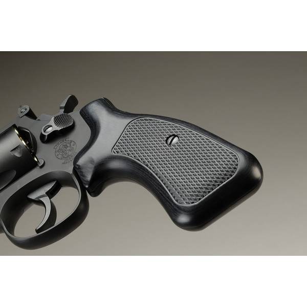 【8月予約】ホビージャパン S&W Kフレームスクエアバット対応コンバットシューティンググリップ/ブラック 250602