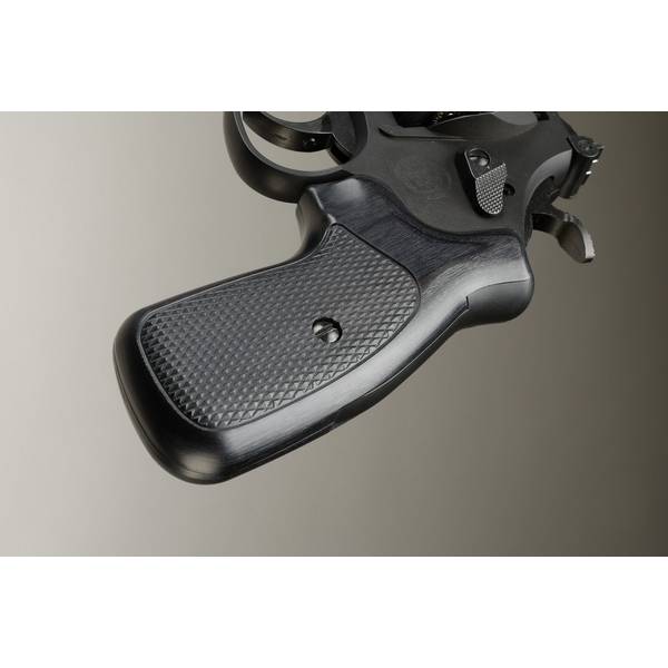 【8月予約】ホビージャパン S&W NフレームラウンドバットVer.2対応 コンバットシューティンググリップ/ブラック 250603