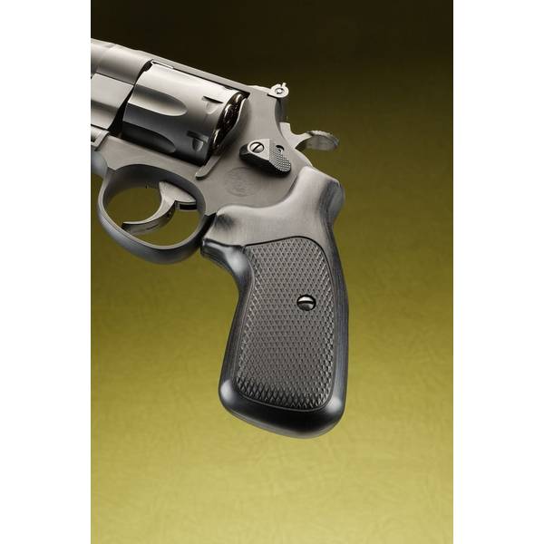 ホビージャパン S&W NフレームラウンドバットVer.2対応 コンバットシューティンググリップ/ブラック 250603【在庫品】